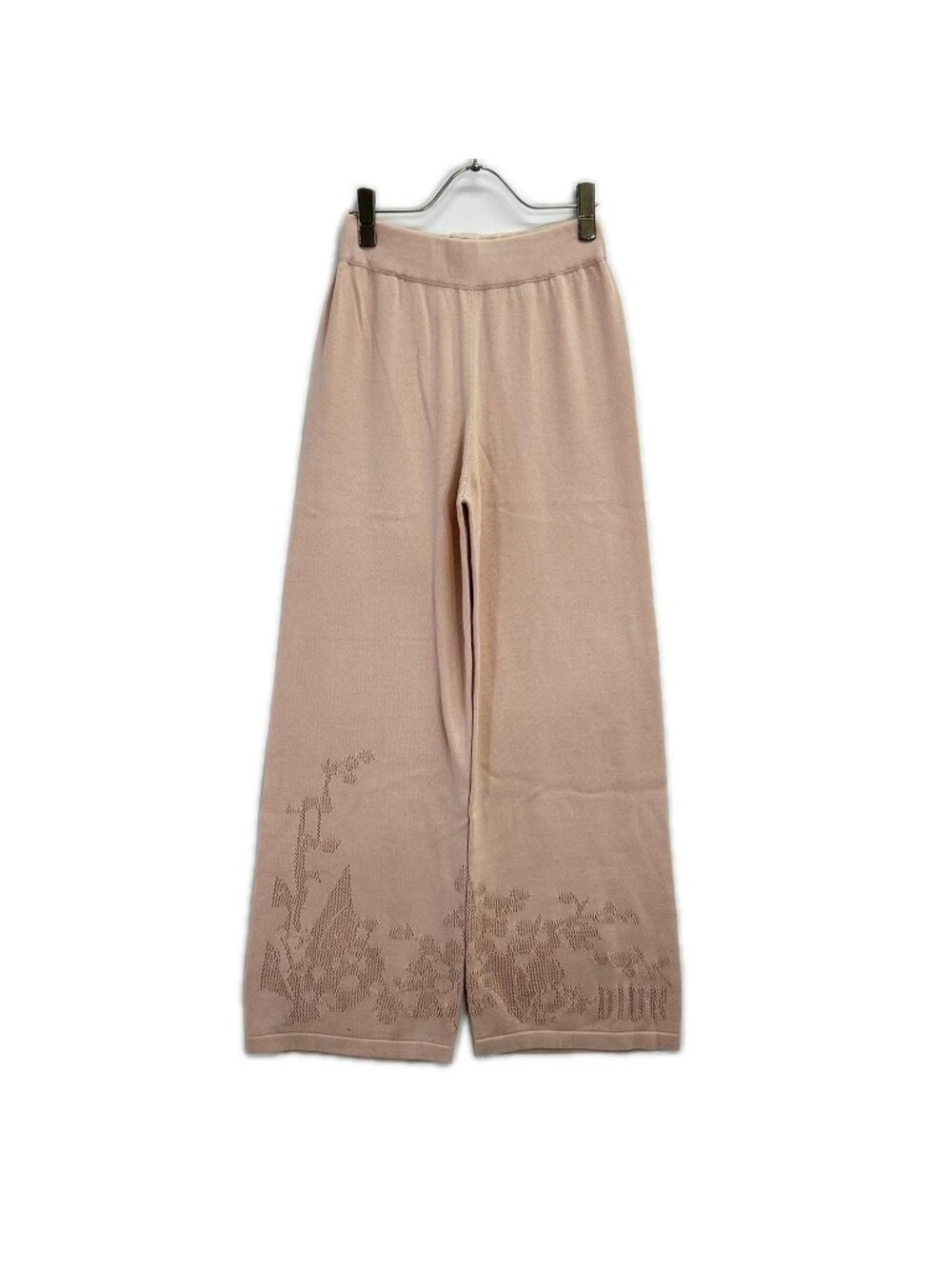 Dior Pink Cotton Cropped Pants 13